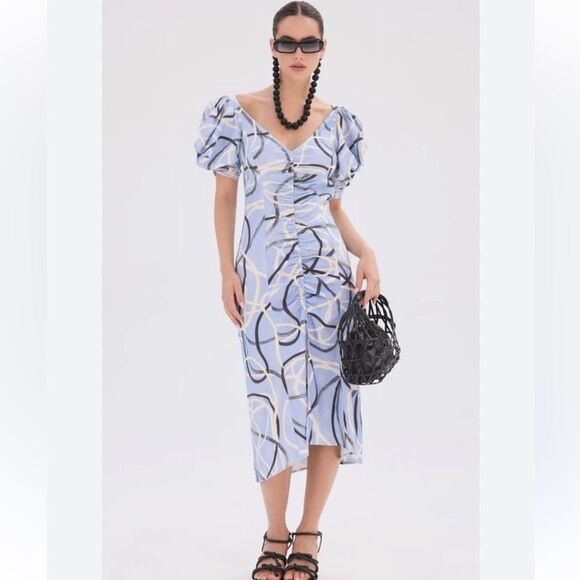 NWOT cult GaiaBlue Patterned Dress